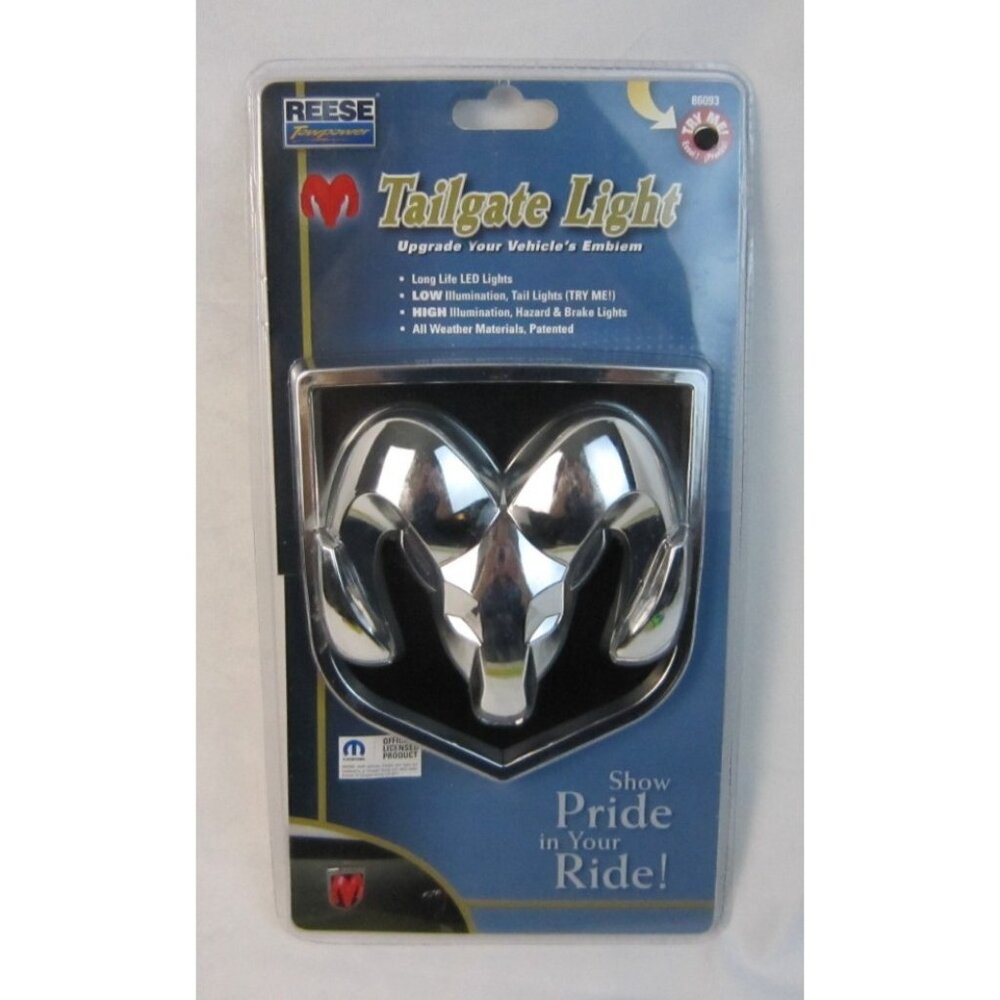 Reese Towpower Dodge Ram Tailgate Light #86093 - New Old Stock